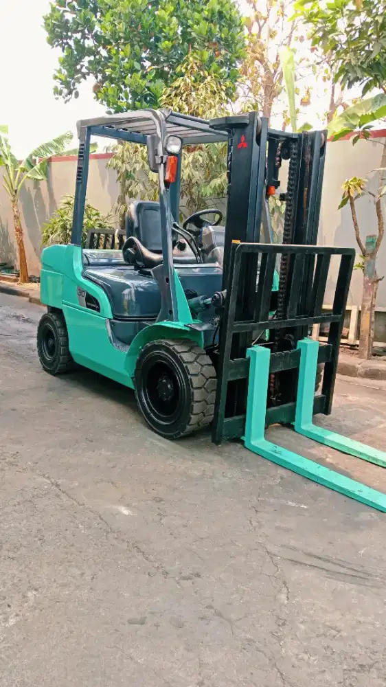 Forklift Mitsubishi 3 Ton, matic, Tahun 2019