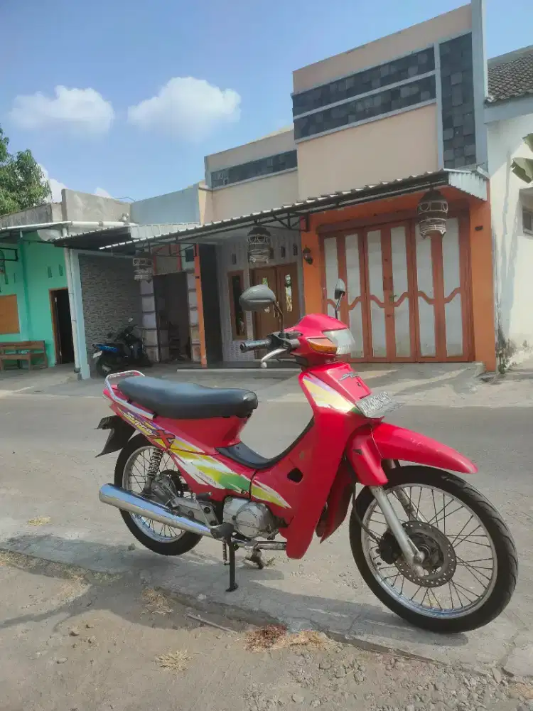 Supra x asli merah orisinil