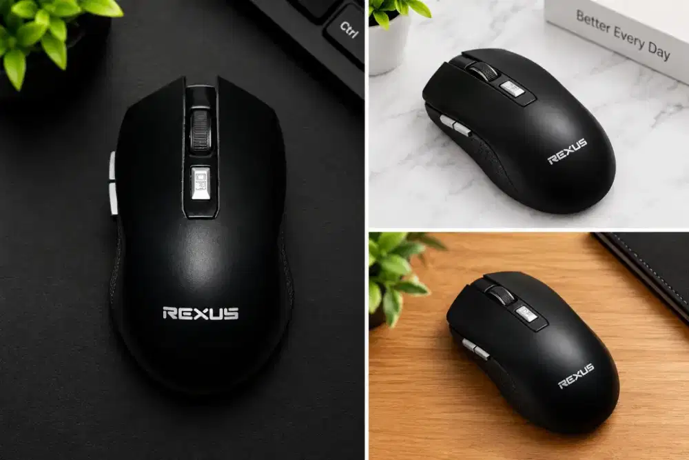 Mouse gaming wireless rexus rx110