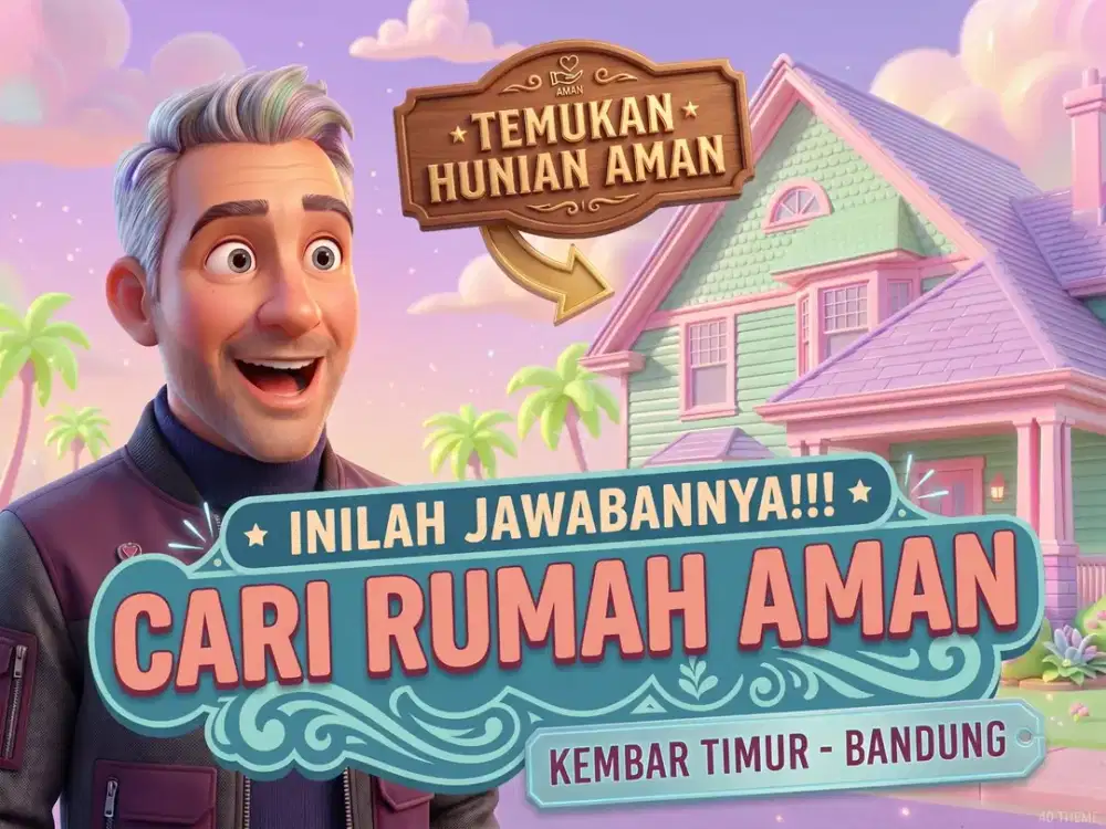JUAL RUMAH DI KEMBAR TIMUR, REGOL, BKR, BANDUNG KOTA.