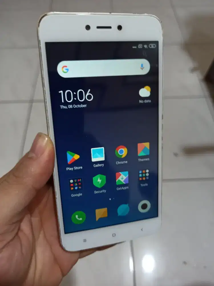 Xiaomi Note 5A 16Gb/Ram2Gb/4G Golden ponsel