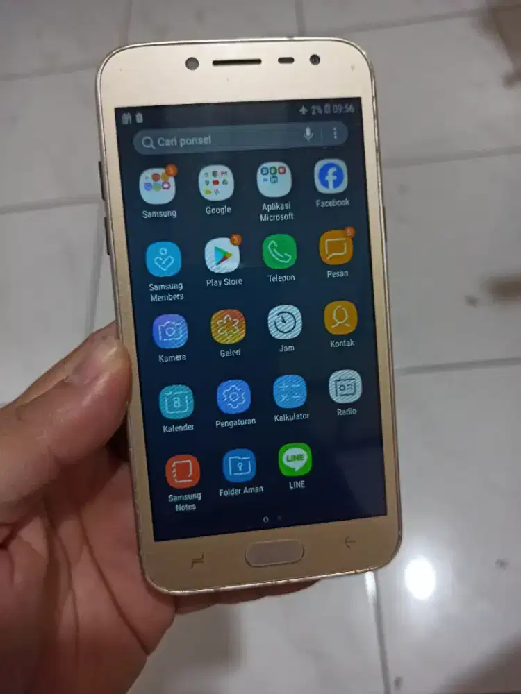 Samsung J7 6 16Gb/Ram2Gb Golden ponsel
