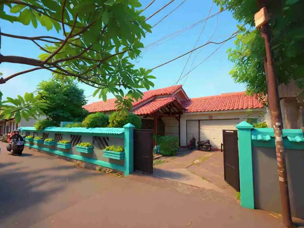 Dijual Rumah Dimensi 20,5 x 15 : 308 Shm Dalam Komplek Dki Joglo Jakarta Barat Cocok Buat Kosan & Cluster