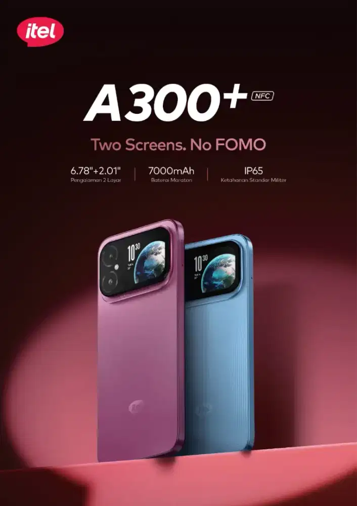 PO terima tgl 15Okt HP Itel A300+ 6+12/128gb