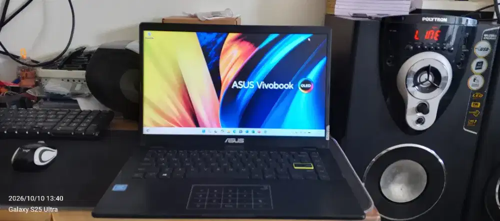Asus VivoBook N4020 RAM 4 SSD 256 Mulus Likenew Keyboard Backlight