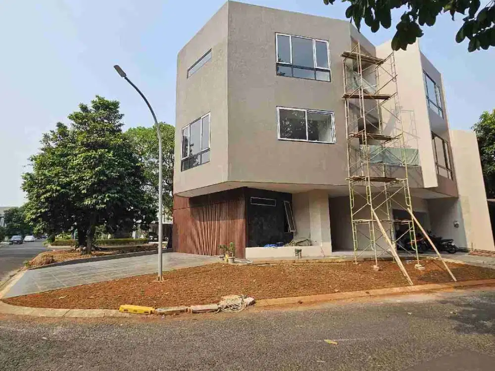 Rumah Hoek Modern Sutera Feronia Alam Sutera