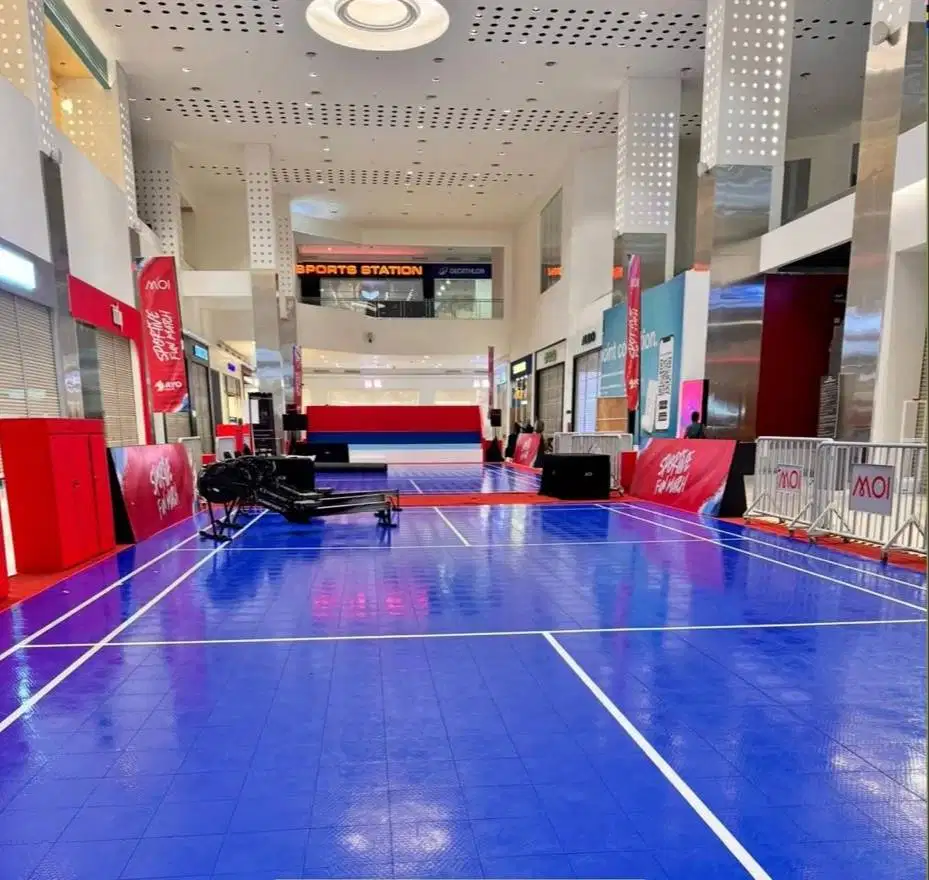 Lantai Lapangan Futsal / Interlock
