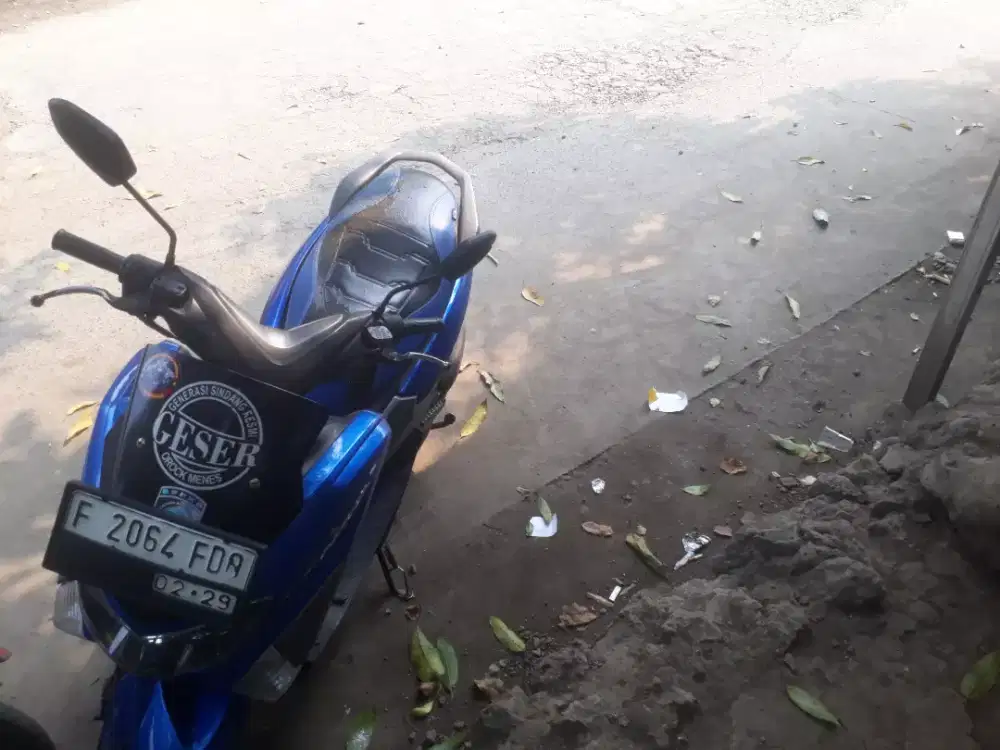 Nmax 155cc blue komplit kelistrikan normal