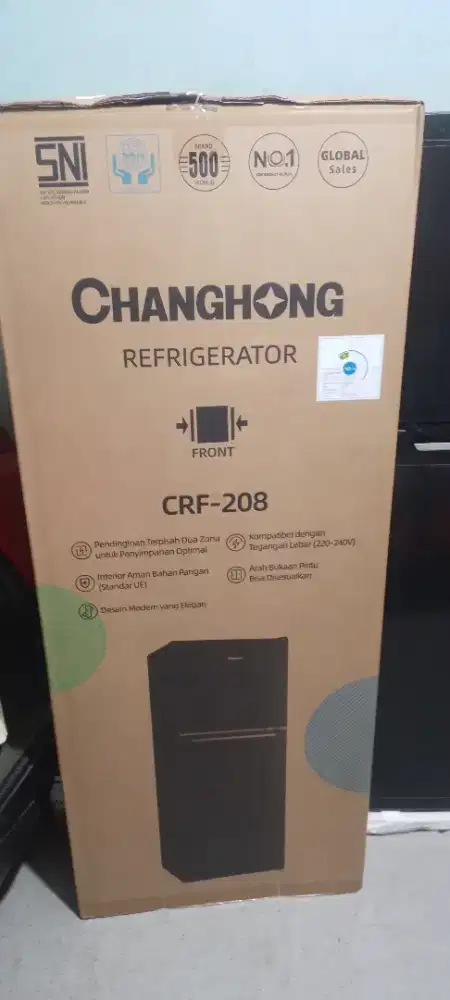 Kulkas Changhong 2 pintu crf 208