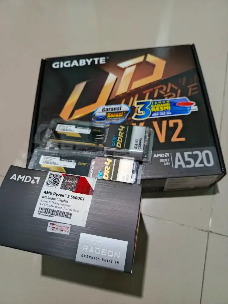 Jual paketan Komputer Ryzen 5 5500GT