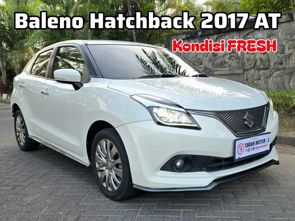 [Low km99rb] Suzuki Baleno 2017 At
Wrn Putih FRESH