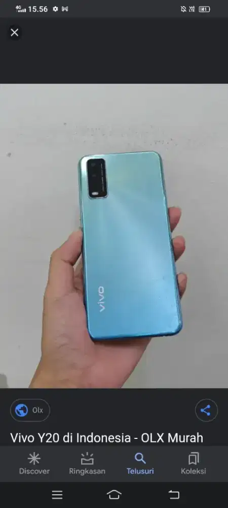 Hp Vivo y20 jual butuh
