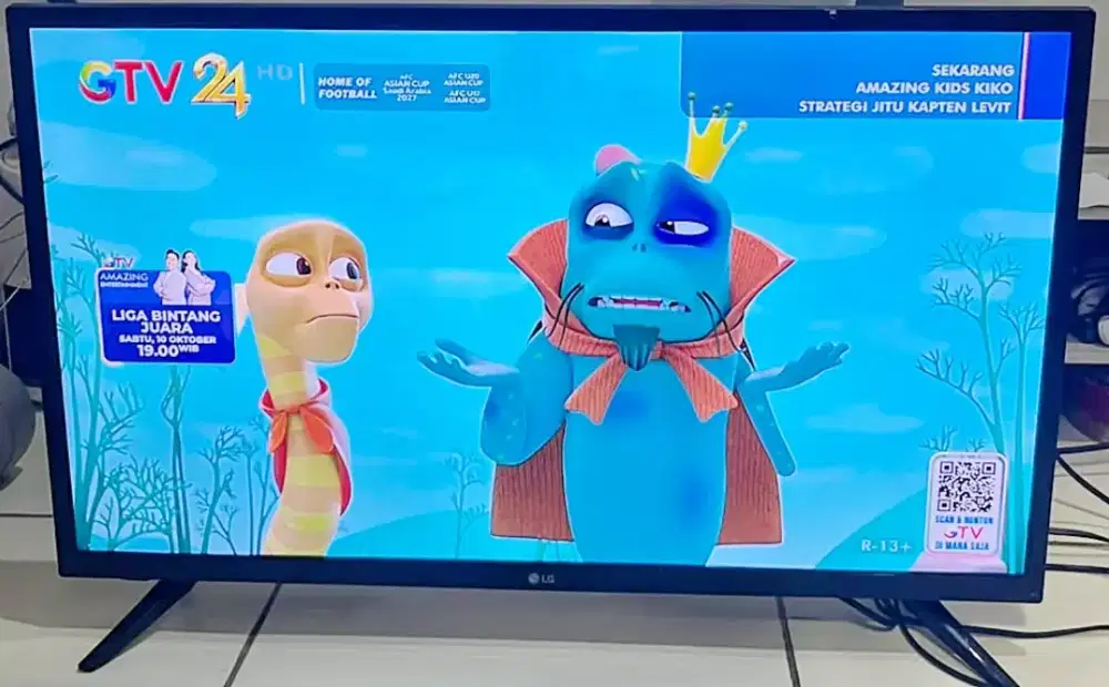 TV LED LG 32 INC DIGITAL ORS BAGUS NORMAL DAN GAMBAR JERNIH WISMA ASRI