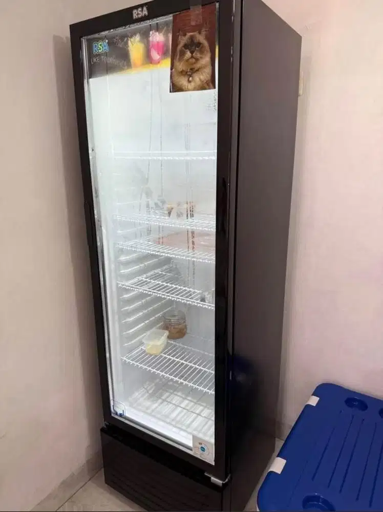Showcase RSA 5 Rak Kulkas Display Minuman