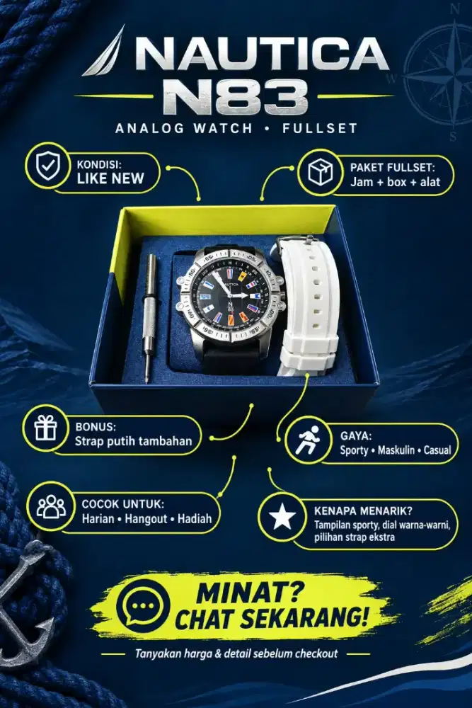 Jam Nautica N83