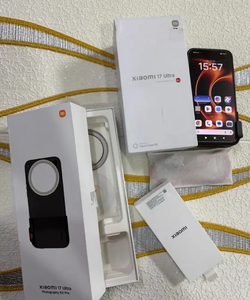 Xiaomi 17 Ultra 16/512GB Leica 5G Fullset Photography Kit Fulset Mulus
