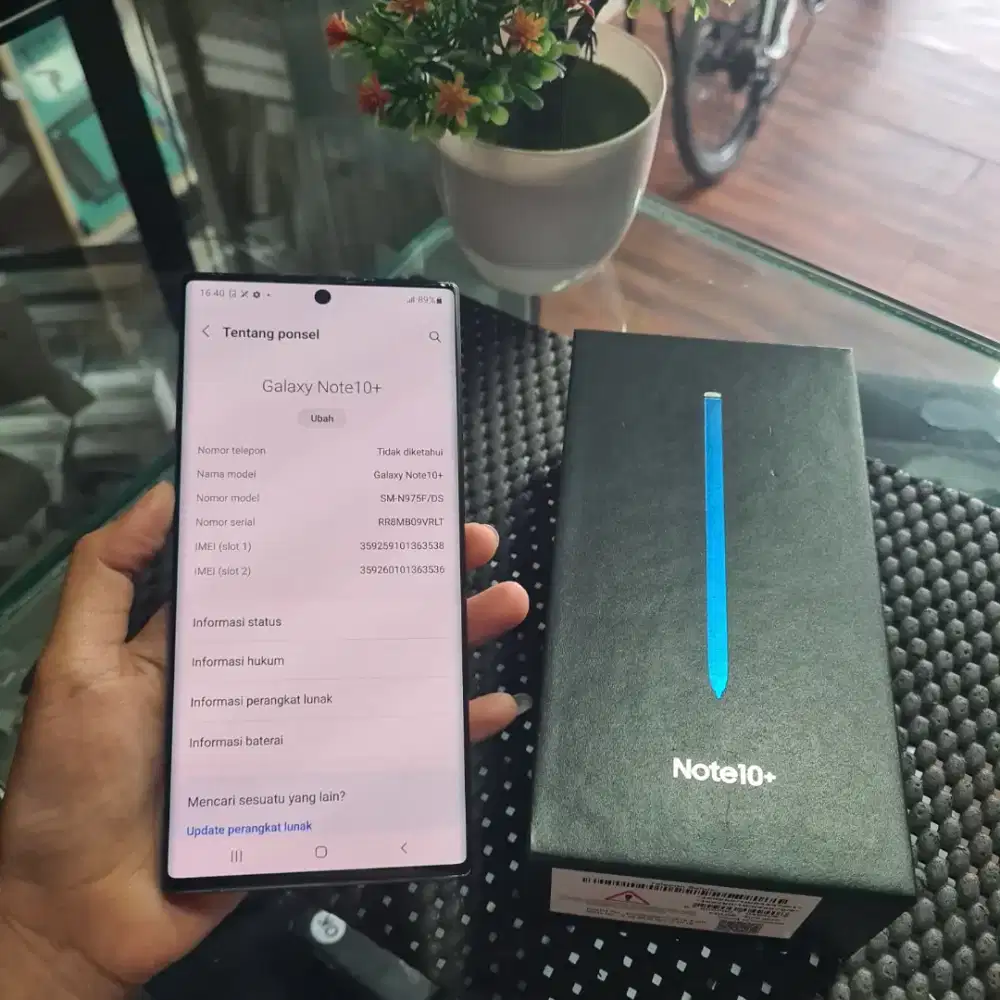Samsung Galaxy Note 10+ RAM 12GB / ROM 256GB Fullset.