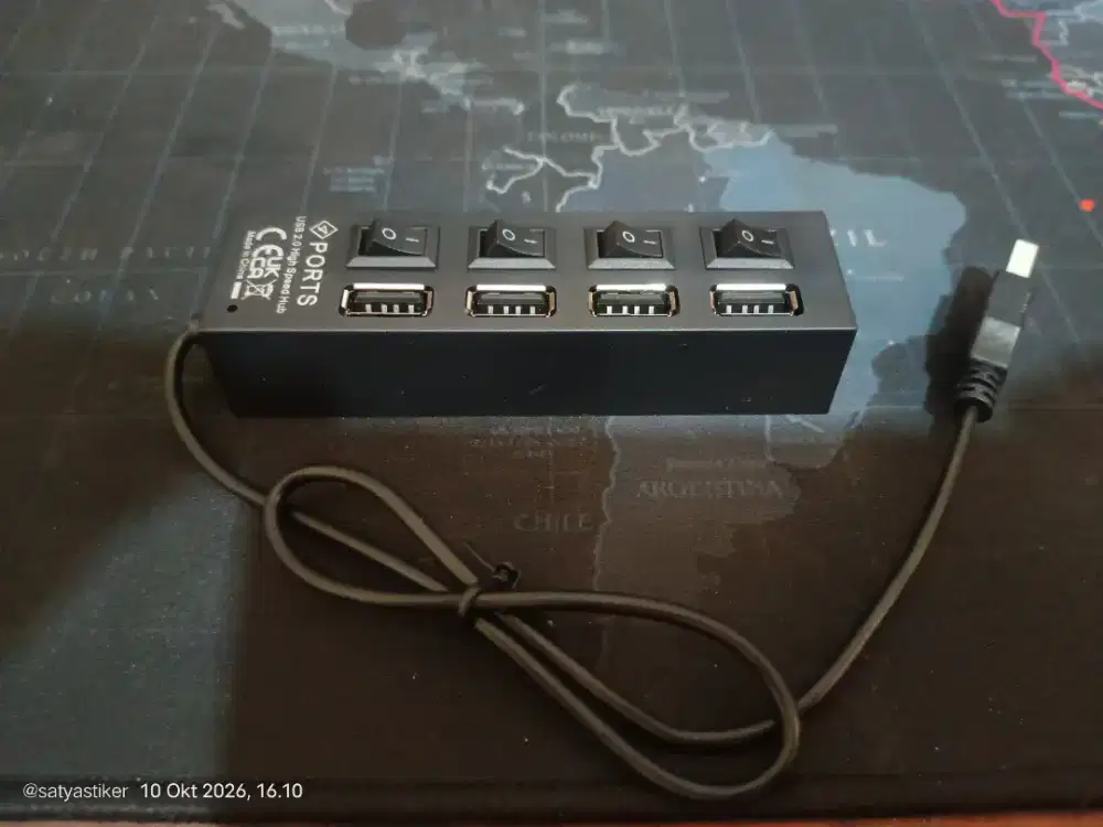 PORT USB 4 LUBANG