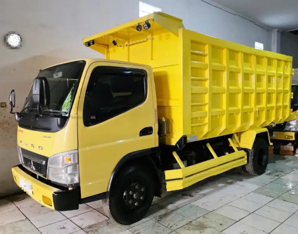 FE 75 SHDX 2025 Dump Jumbo Truk Colt Diesel Canter Super Istimewa Ori
