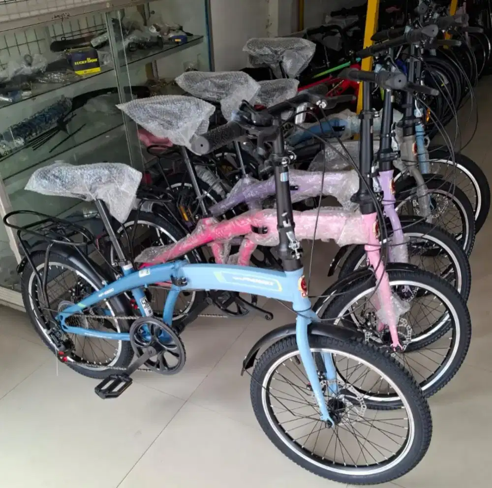 Sepeda Lipat 20 Inch NEW PHOENIX BY PACIFIC ( GIGI 7 SP & REM CAKRAM )