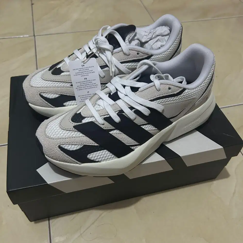 Adidas Lifestyle Lightblaze Men Beige Size 41 1/3 Original