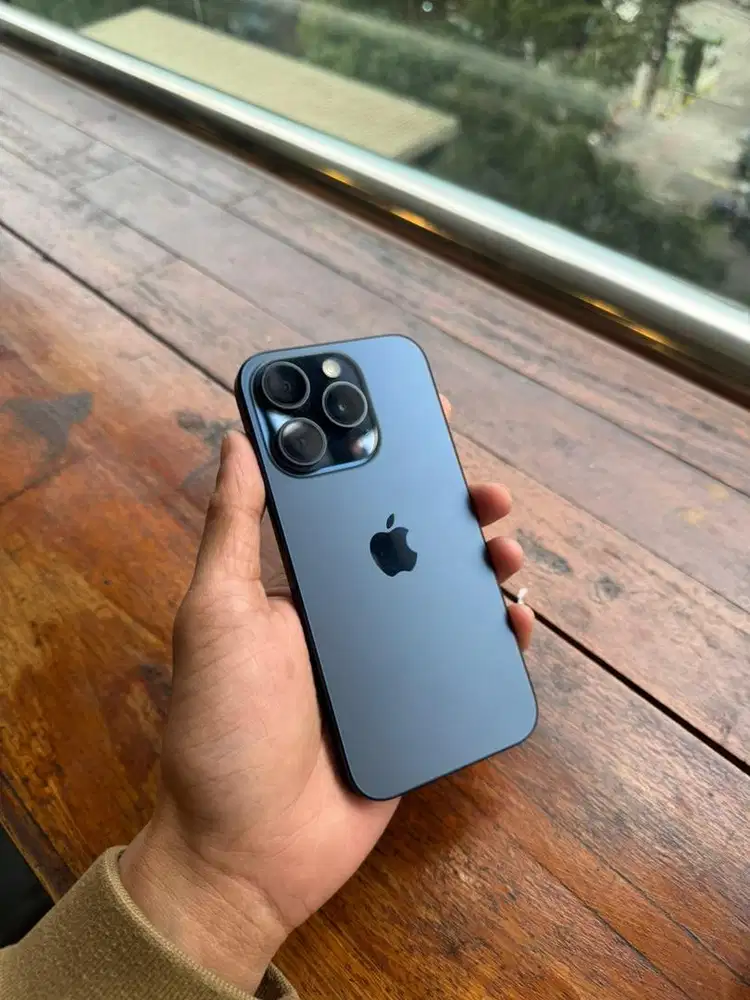 iphone 15 pro 256 blue beacukai resmi