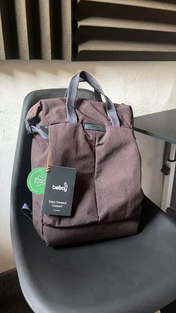 Backpack Bellroy Tokyo Totepack Compact 14L Brown - Like New