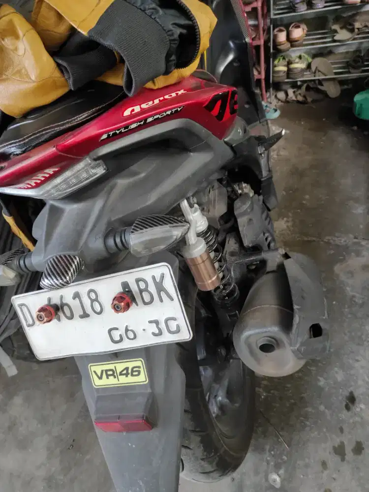 Jual aerox merah marun kodya cikutra