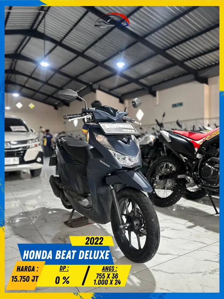 HONDA BEAT DELUXE 2022 SIAP ANGKUT MASZEHH HIKMAH MOTOR KEPUH