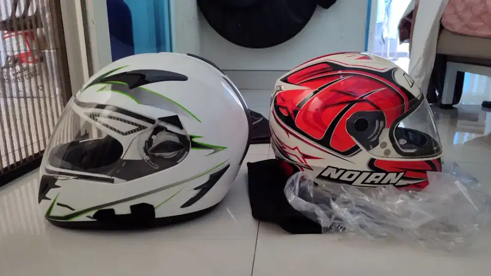 Helm Nolan dan KYT edisi Kawasaki