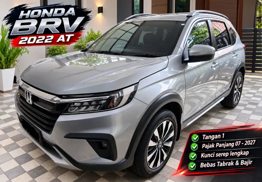 Cash 199jt TERMURAH ! PAJAK PANJANG HONDA BRV 2022 E PRESTIGE ISTIMEWA