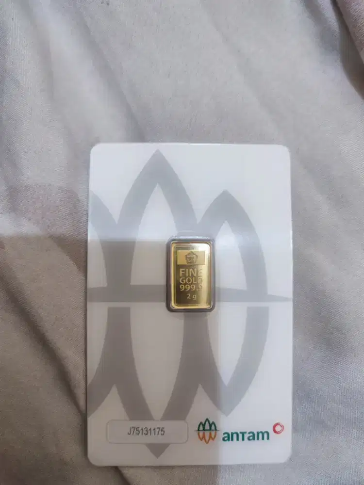 Emas antam 2 gram