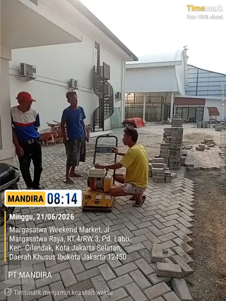 Sttemper Tanah baby roler genset molen jackhamer