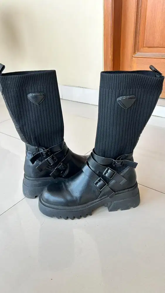 Boots Leather Wanita - Betsy ORI