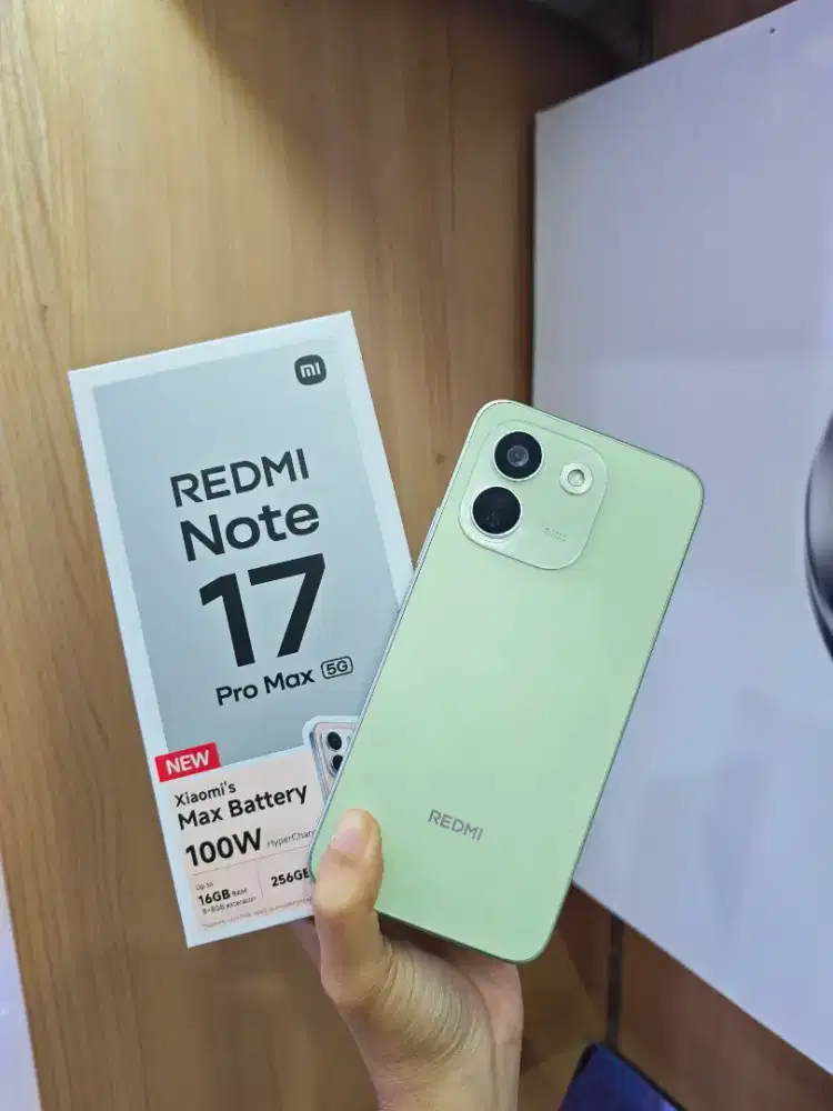PROMO SPESIAL REDMI NOTE 17 PRO MAX 5G RAM 8/256 GB
