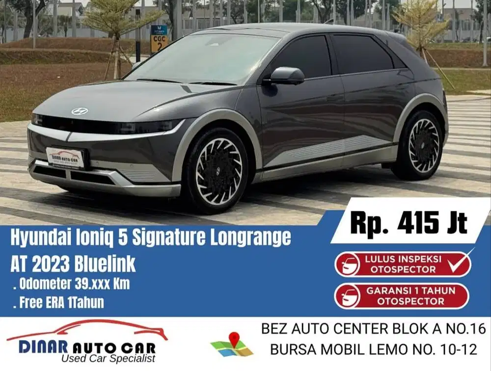(39Rb) Ioniq 5 Signature Long Range 2023 Abu Warenty On*Dinar auto*