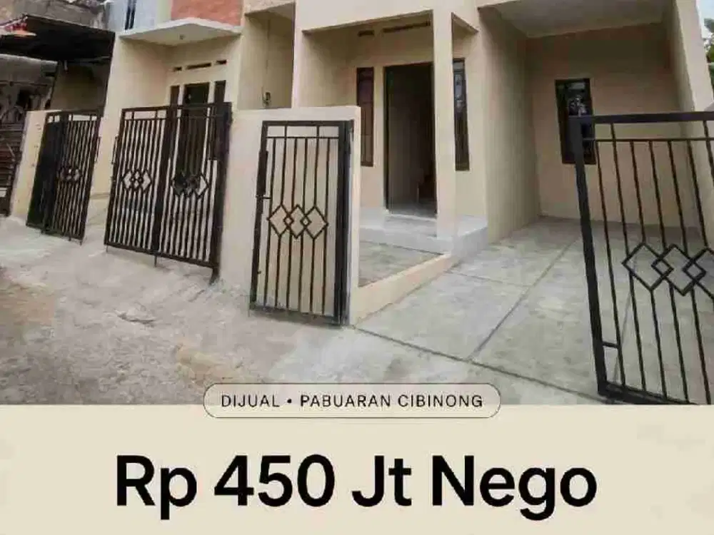 Dijual Rumah 2 Lantai Murah Strategis Cibinong