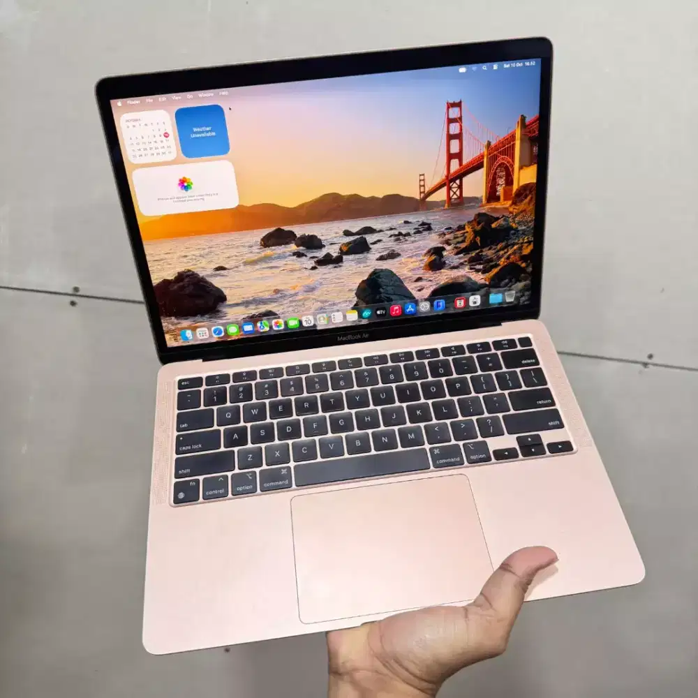 Macbook air m1 2020 ram 8gb ssd 256gb siap pakai bisa cod
