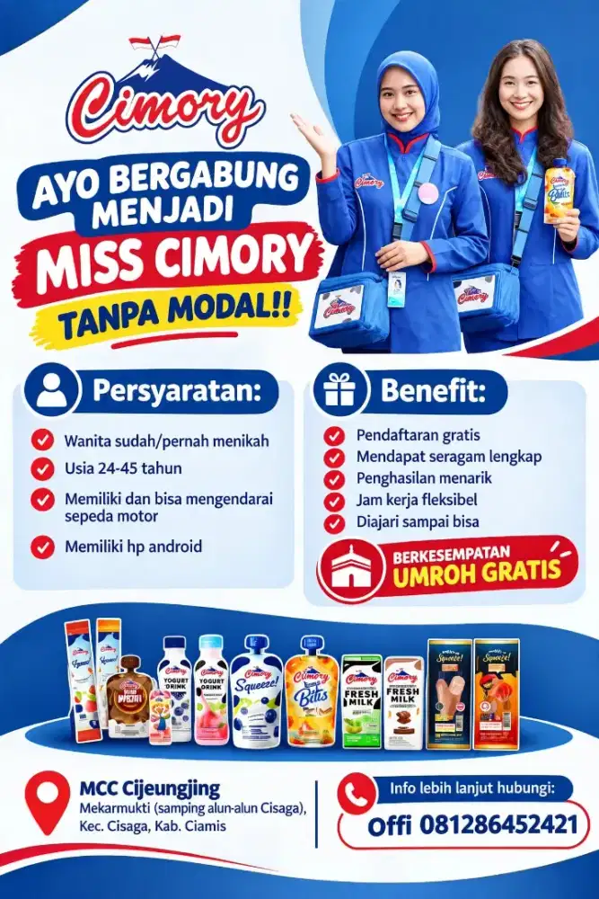 Lowongan miss cimory