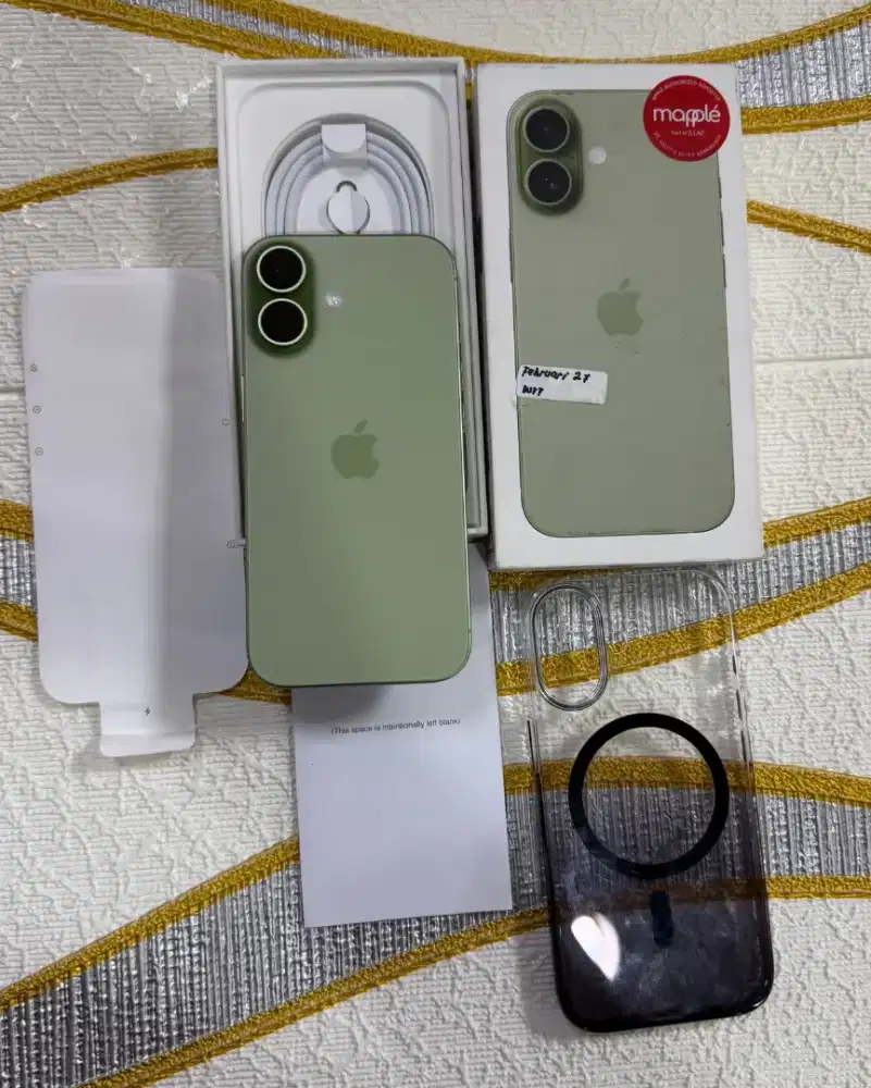 Iphone 17 256GB Garansi Resmi Fullset Mulus Istimewa