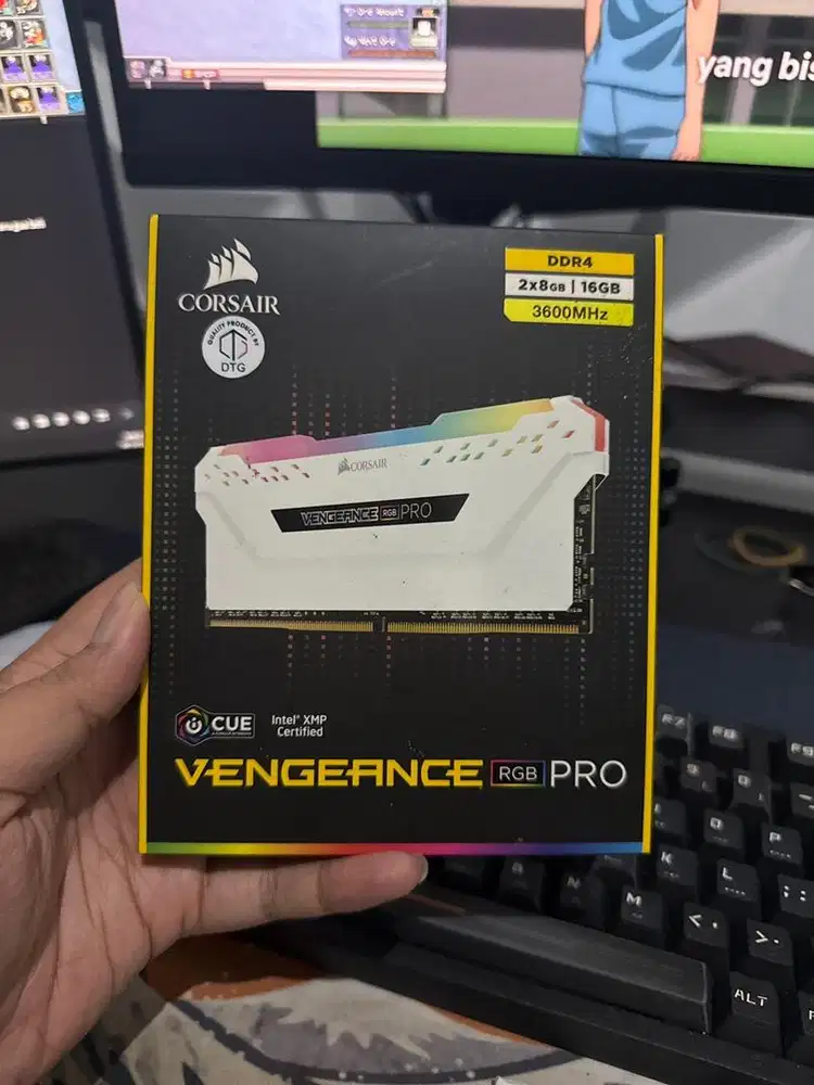 Ram corsair 16GB 3600Mhz