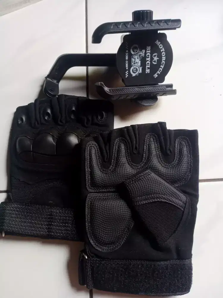 Paket sarung tangan plus holder