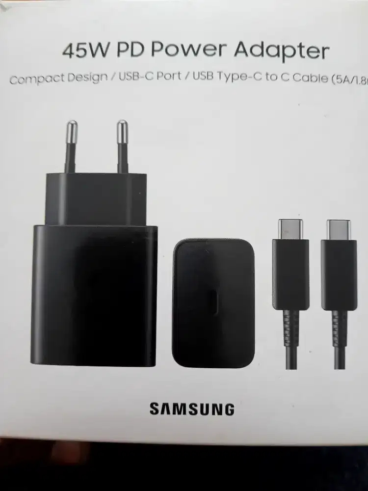 Kepala charger 45watt original Samsung