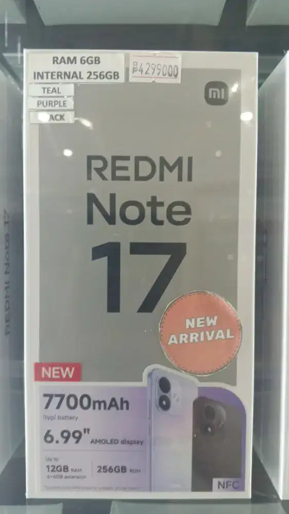 XIOMI REDMI 17 6/256