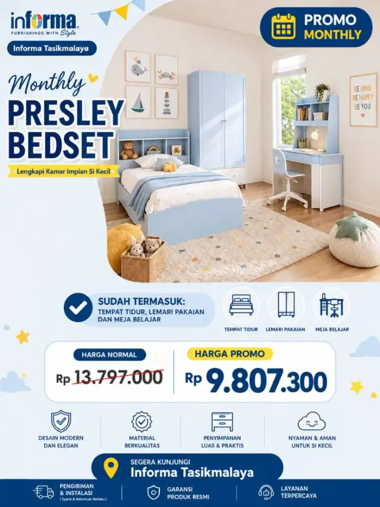 Informa Presley Bedset