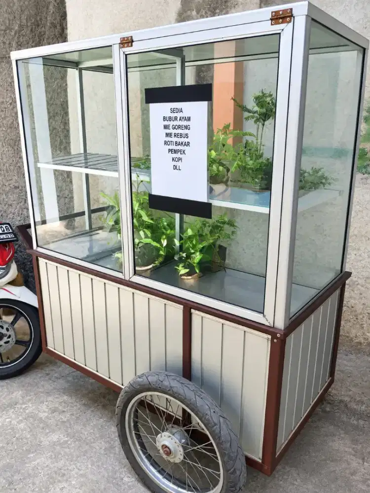 Gerobak Roda Jualan Masih Bagus Dan Awet