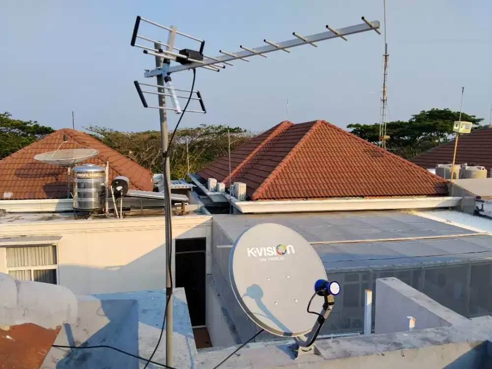 Pemasangan, servis, antena TV Digital, CCTV.