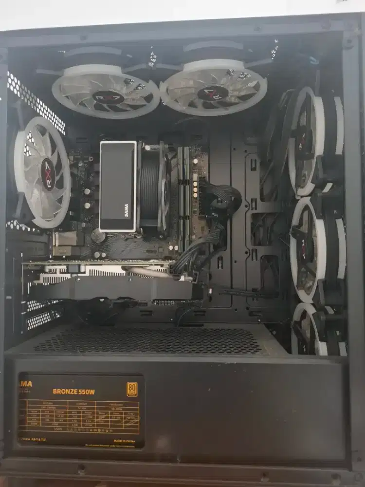PC  Ryzen 5 + RX 580 8GB dan Mini PC
