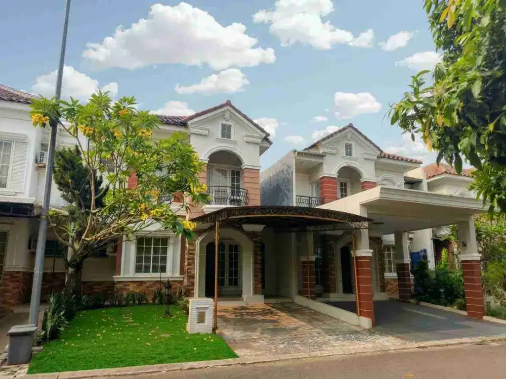Rumah Semi Furnished Standar Rapih The Green BSD city