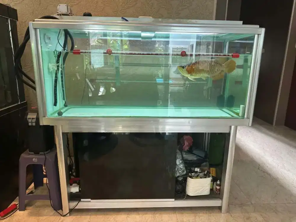 Aquarium full alumunium